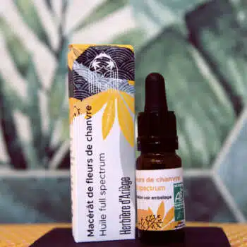 Huile de CBD bio